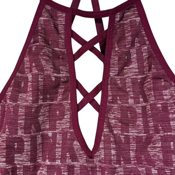PINK Victoria’s Secret Small Cool & Comfy Strappy Bralette Halter Adjustable - Picture 2 of 6